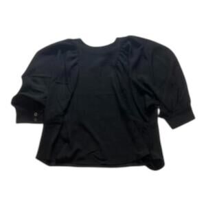 NWT‎ Rain Black Contemporary Cut Top Size Medium